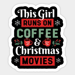 Movies Coffee Sticker